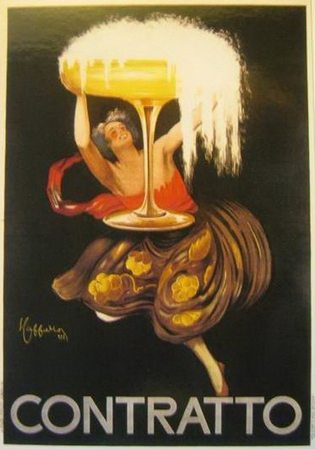 Леонетто Каппьелло, реклама шампанского