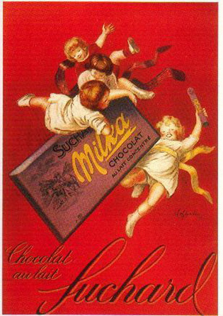 Леонетто Каппьелло, реклама шоколада