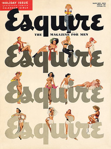 Подборка самых интригующих обложек Esquire за всю историю существования журнала. 