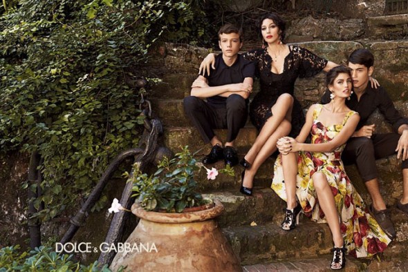 Dolce & Gabbana рекламная кампания коллекции весна/лето 2012. Бьянка Балти (Bianca Balti) и Моника Беллуччи(Monica Bellucci)