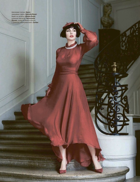 Моника Беллуччи в декабрьском номере Tatler Russia - Рекламная фотосессия Моника Беллуччи в декабрьском номере Tatler Russia - Рекламная фотосессия