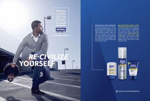Новая скандальная реклама Nivea 