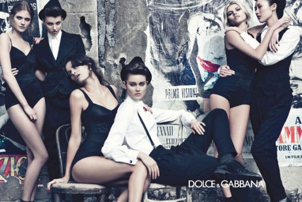 Dolce&Gabbana рекламная кампания Masculine vs Feminine