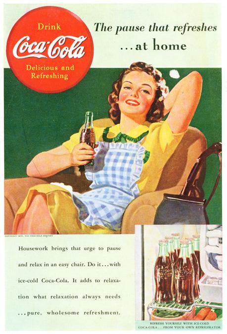 Coca-Cola рекламный плакат