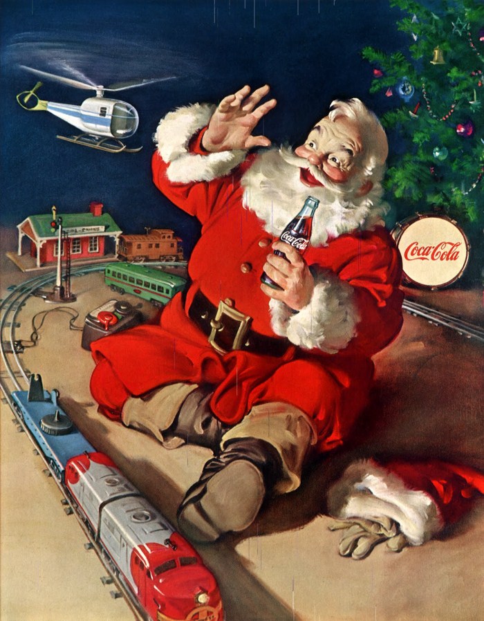 Санта-Клаус и Coca-Cola