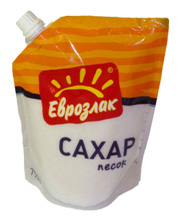 Сахар в упаковке дой-пак