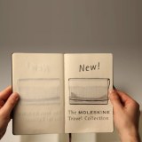 Реклама итальянского бренда Moleskine