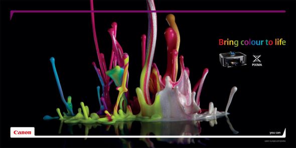 Принты Canon &laquo;Bring colour to life&raquo;