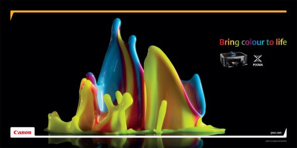 Принты Canon &laquo;Bring colour to life&raquo;