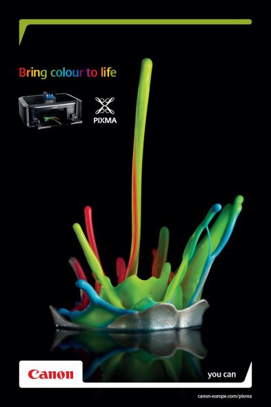 Принты Canon &laquo;Bring colour to life&raquo;