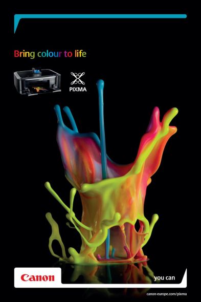 Принты Canon &laquo;Bring colour to life&raquo;