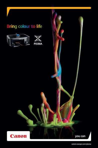 Принты Canon &laquo;Bring colour to life&raquo;