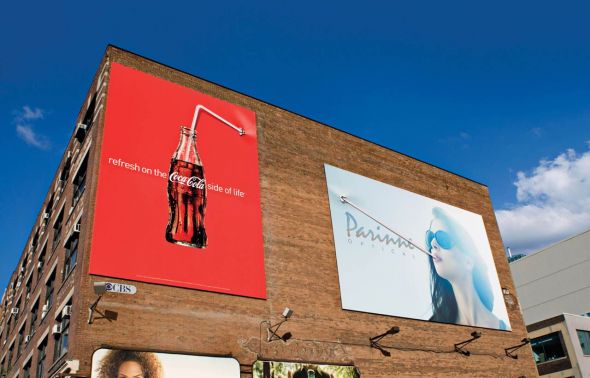 Coca-Cola наружная реклама