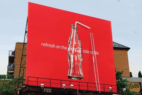 Coca-Cola наружная реклама