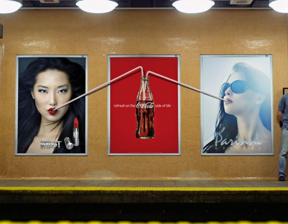 Coca-Cola наружная реклама