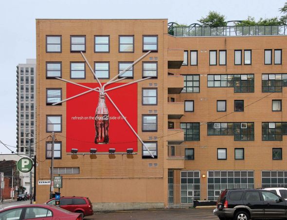 Coca-Cola наружная реклама