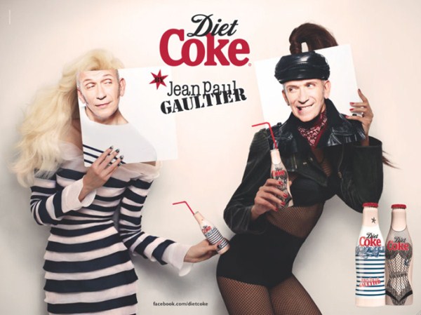 Жан Поль Готье – новый дизайнер Diet Coke