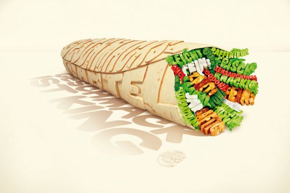 Burger King: wrap