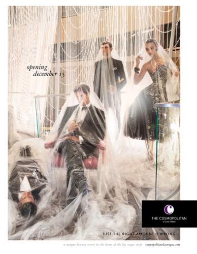 печатная кампания для The Cosmopolitan of Las Vegas